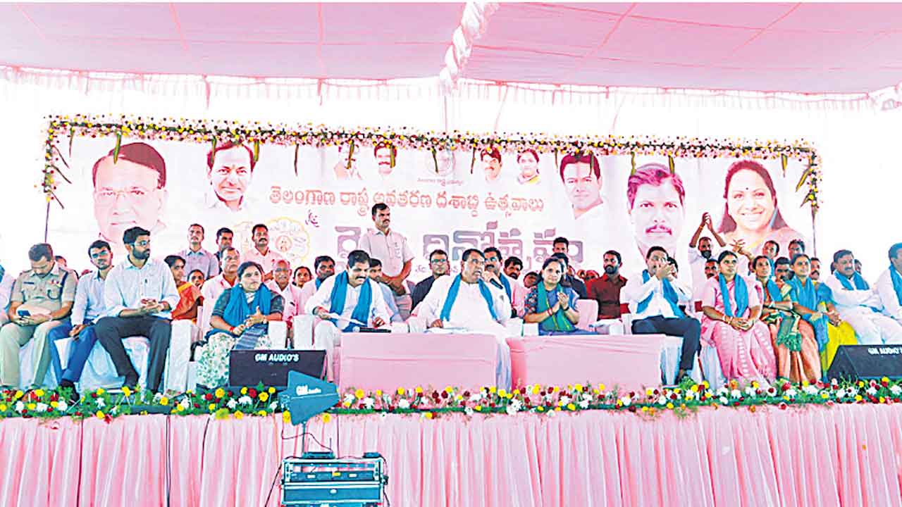 స్వరాష్ట్రంలోనే రైతన్న లాభాల బాట పట్టిండు..
