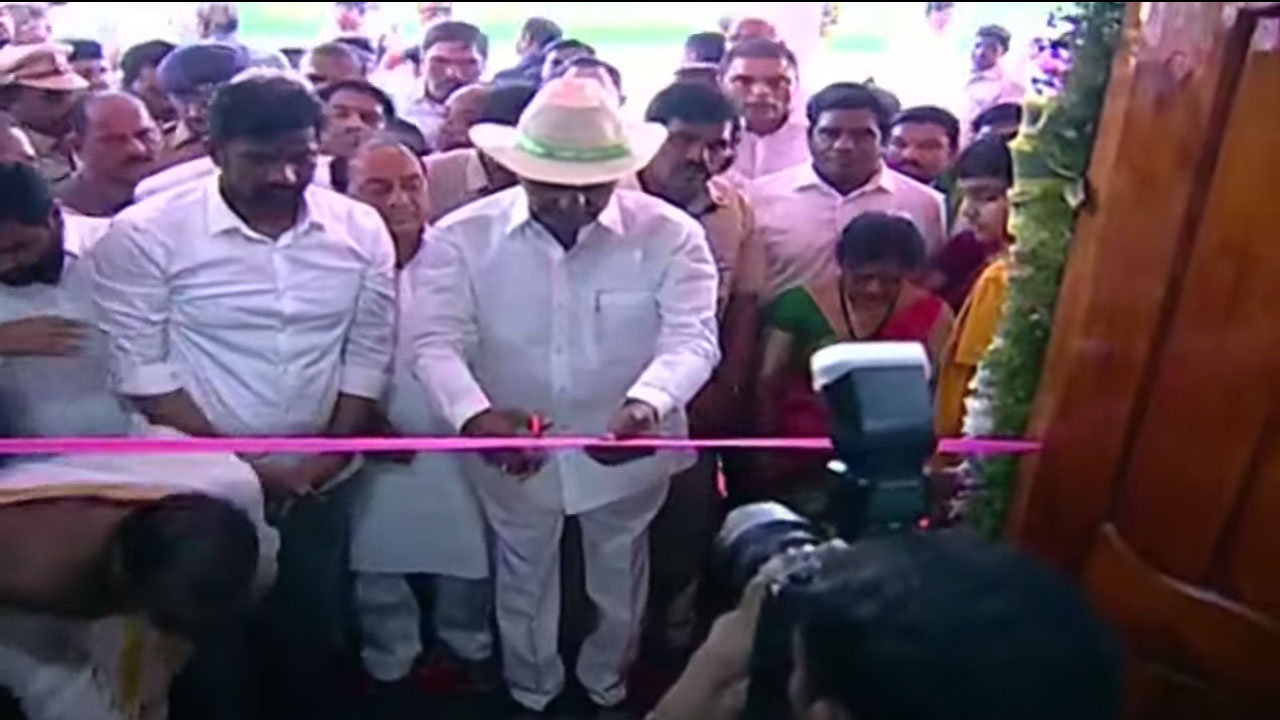 CM KCR | మంచిర్యాల‌ బీఆర్ఎస్ పార్టీ ఆఫీసును ప్రారంభించిన సీఎం కేసీఆర్