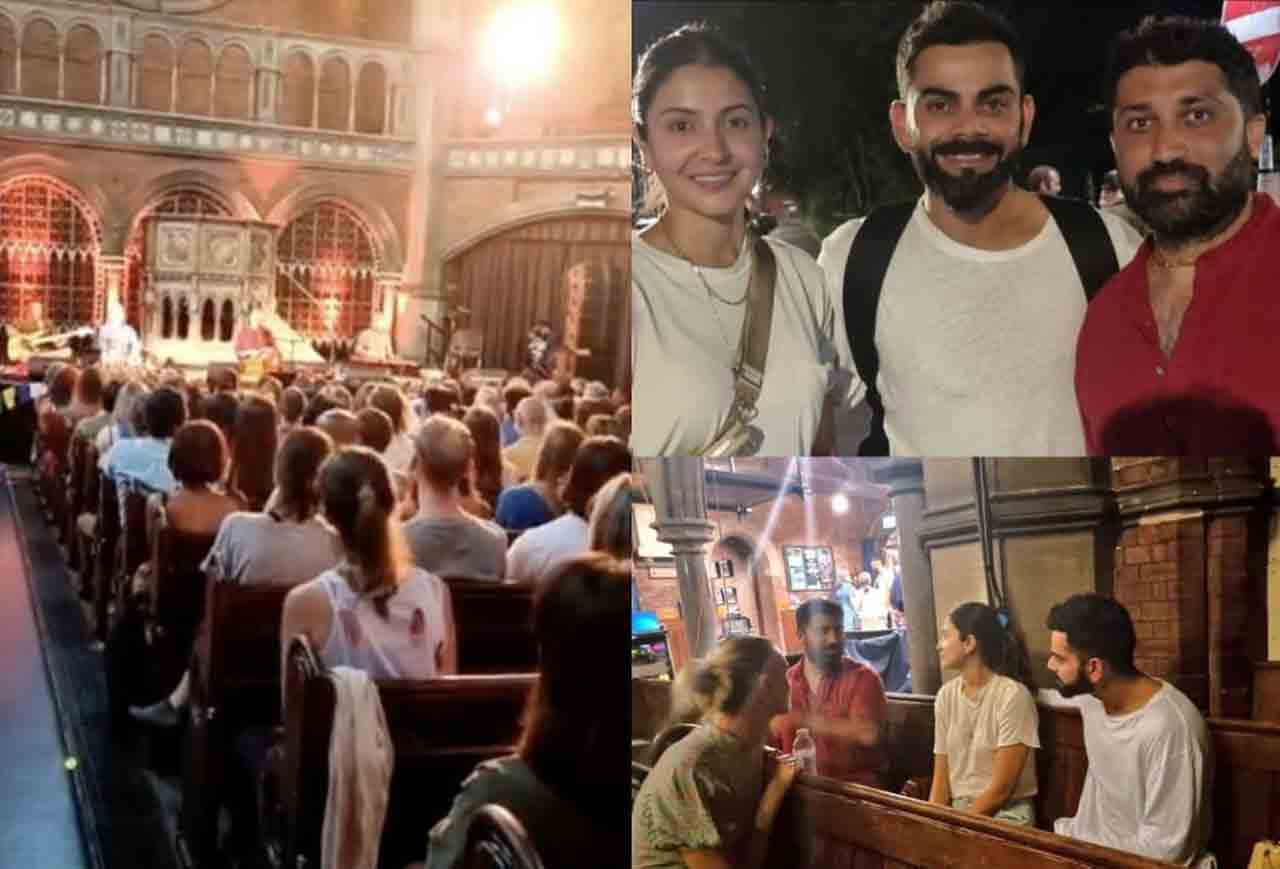 Virushka | లండ‌న్‌లో కృష్ణ‌దాస్ కీర్త‌న‌లు విన్న‌ విరుష్క జంట‌.. ఫొటోలు వైర‌ల్