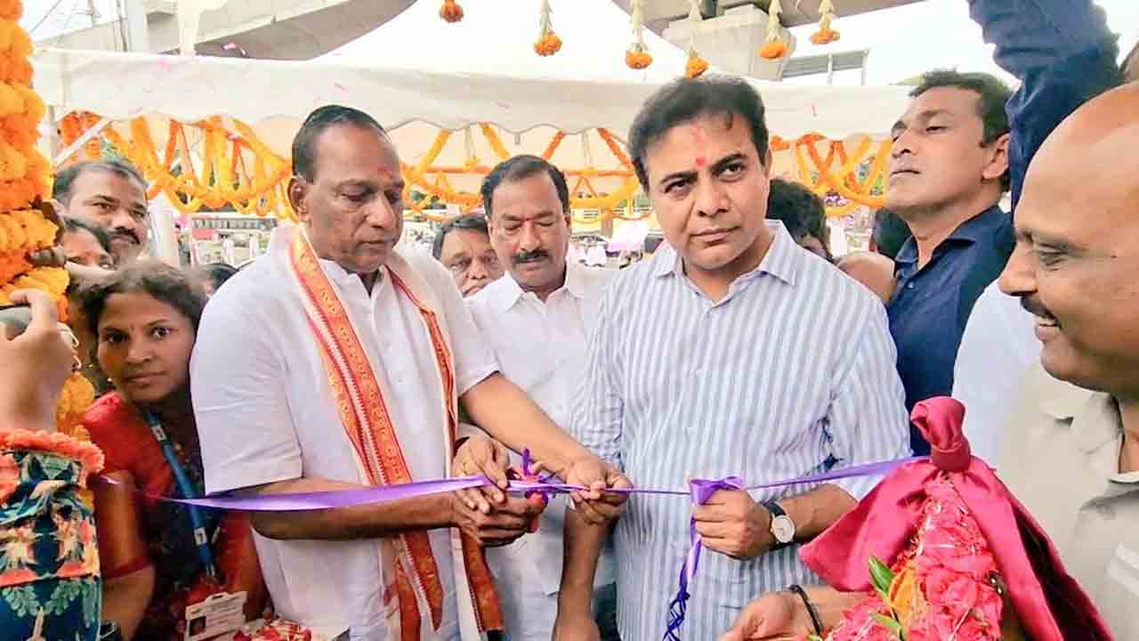 Minister KTR | ఉప్పల్‌లో స్కైవాక్‌ టవర్‌ను ప్రారంభించిన మంత్రి కేటీఆర్‌