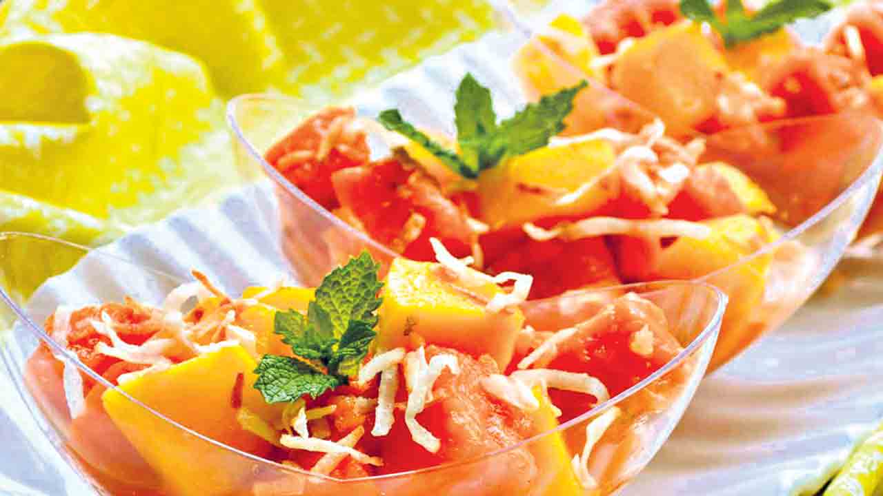 మామిడి బొప్పాయి సలాడ్‌