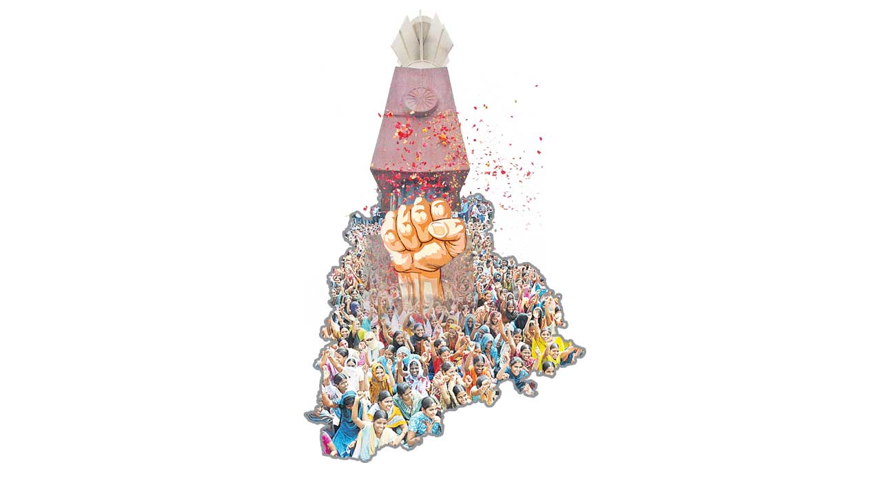 Telangana Martyrs |  మిమ్ము మరవదు ఈ గడ్డ.. తెలంగాణ ఉద్యమ అమరులకు సలాం..