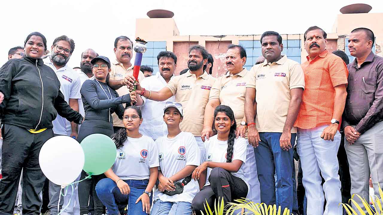 ఘనంగా ఒలింపిక్‌ డే రన్‌