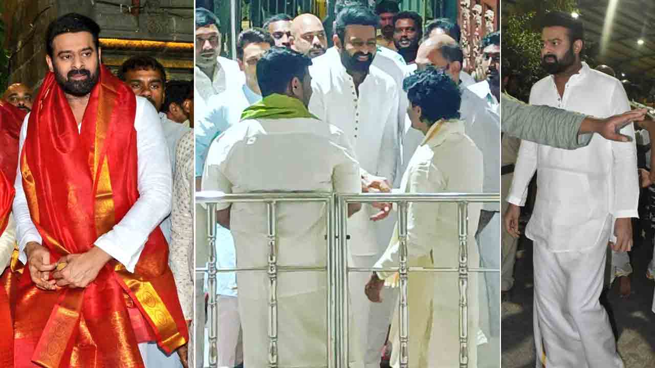 Prabhas | పంచె కట్టులో ప్రభాస్.. లుక్ అదిరిపోయిందిగా..!