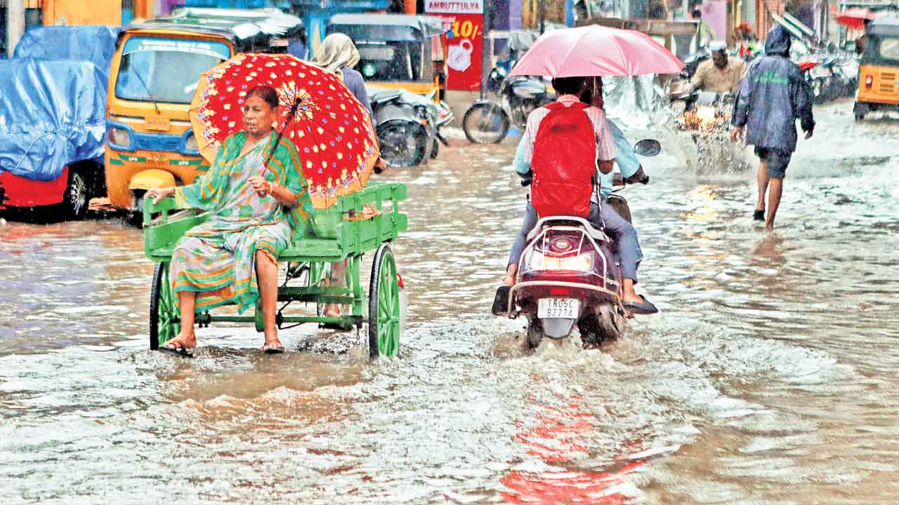 రాజస్థాన్‌, సిక్కిం, చెన్నైలో వర్షాలు