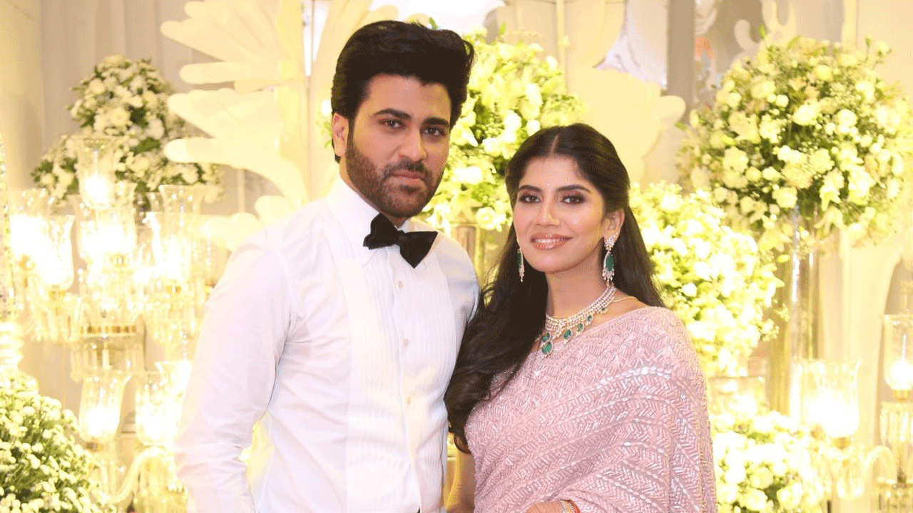 Sharwanand | కన్నుల పండుగగా శర్వానంద్ రిసెప్షన్.. దిగివచ్చిన టాలీవుడ్ తారలు