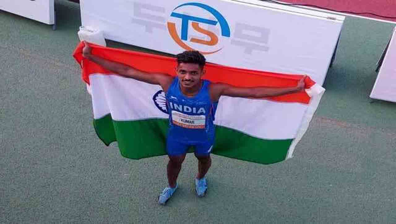 Asian U- 20 Championship | డెకాథ్లాన్ పోటీల్లో గోల్డ్ మెడల్ గెలిచిన సునీల్ కుమార్