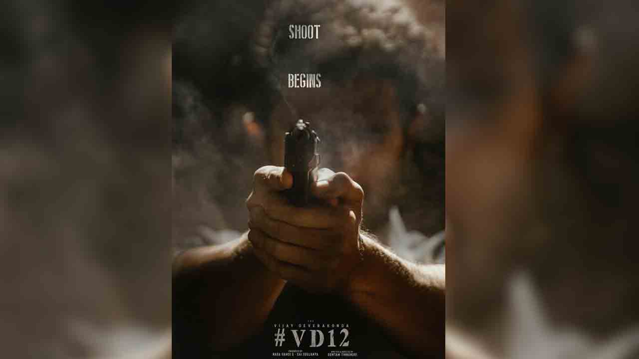 VD12 | విజయ్‌-గౌతమ్‌ తిన్ననూరి మూవీ షూటింగ్‌ ప్రారంభం.. ఆసక్తికరంగా పోస్ట‌ర్