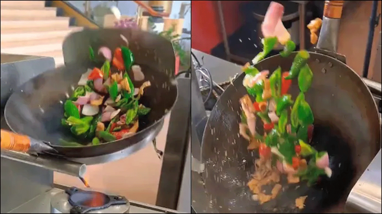 Viral video | కిచెన్‌లోనూ ఏఐ టూల్స్ : అల‌రిస్తున్న క్రేజీ మెషీన్ చెఫ్