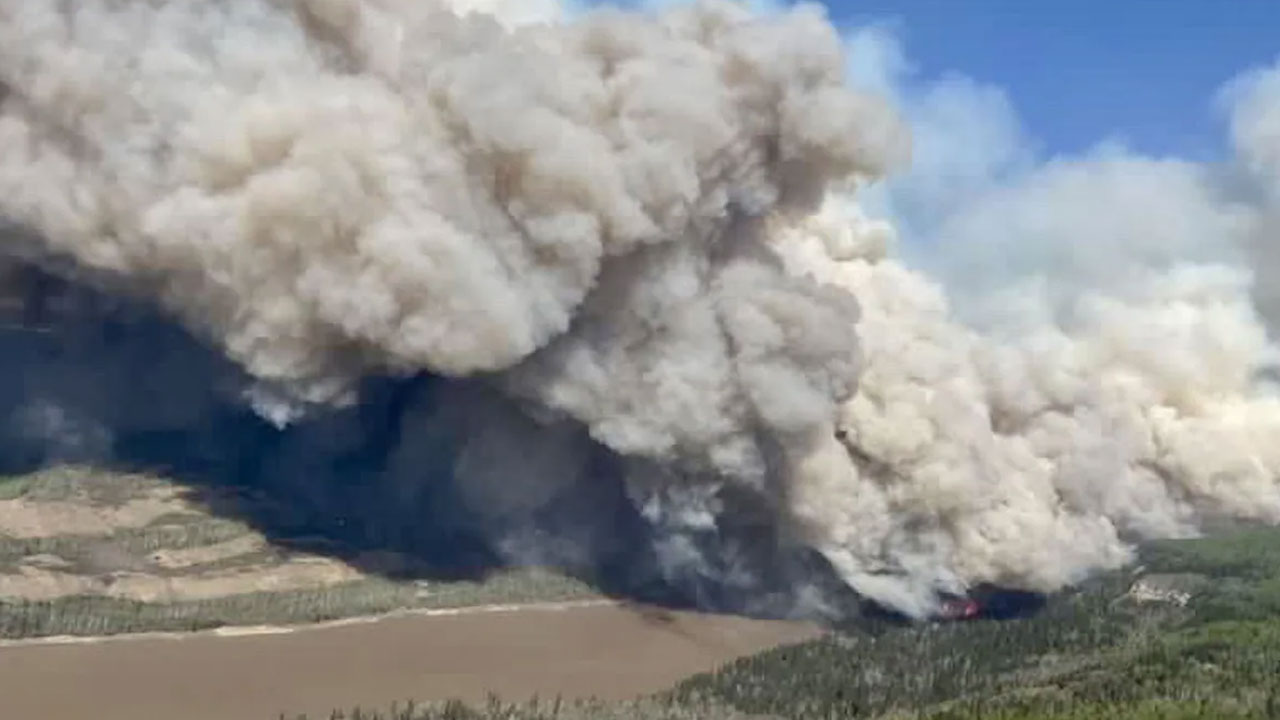 Canada Wildfire: కెన‌డా అడ‌వుల‌ నుంచి వ‌స్తున్న‌ పొగ‌..  నార్వేలోనూ క‌నిపిస్తోంది