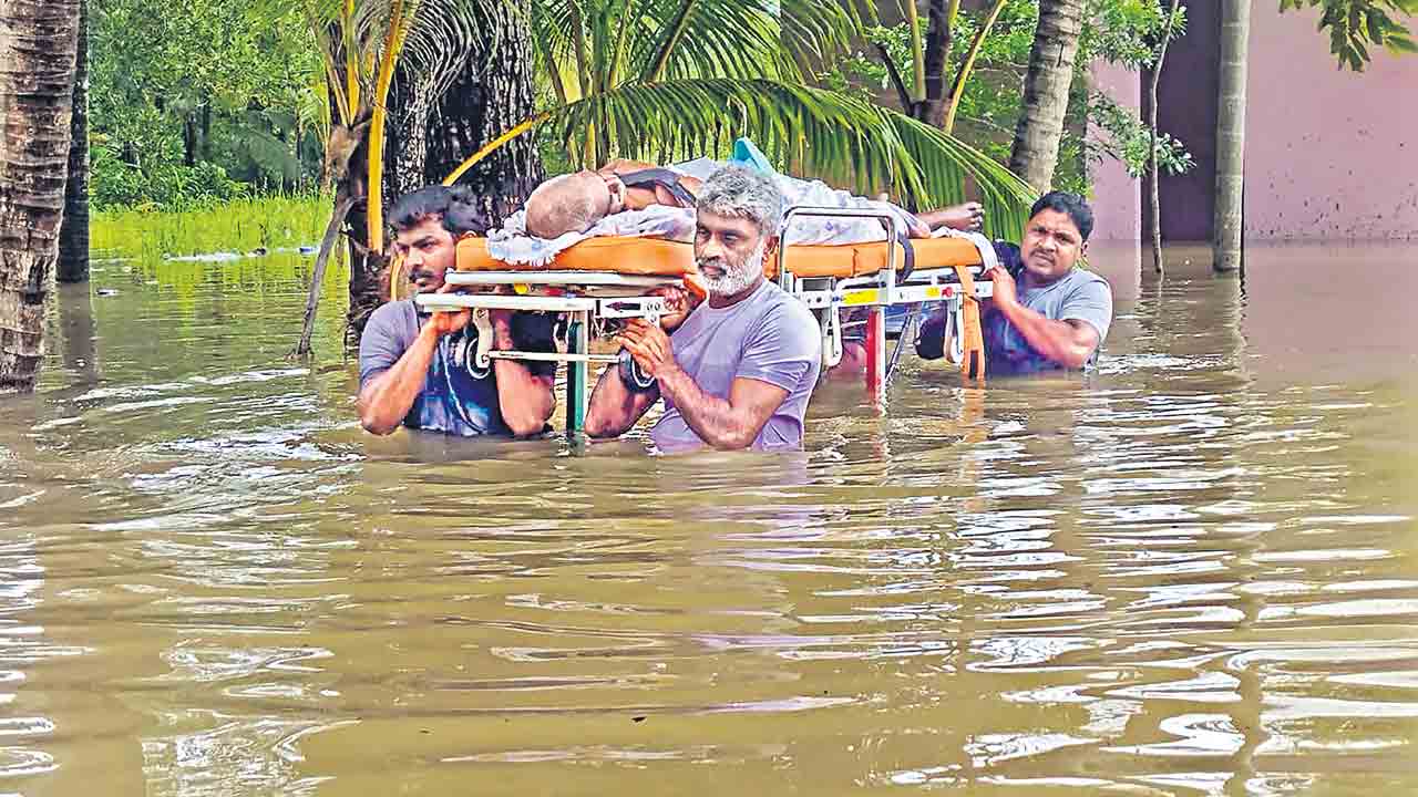 దేశవ్యాప్తంగా భారీ వర్షాలు
