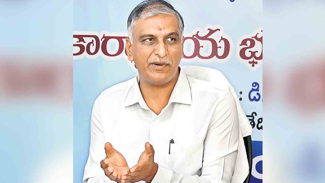 Minister Harish Rao | లడ్డూ గుజరాత్‌కు… పిప్పర్‌మెంట్‌ మాకా.. బీజేపీ సర్కార్‌పై మంత్రి హరీశ్‌రావు ఫైర్