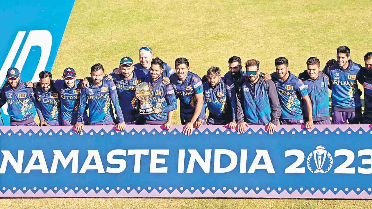 Srilanka | వన్డే వరల్డ్ కప్ క్వాలిఫయింగ్ టోర్నీ విజేతగా నిలిచిన శ్రీలంక