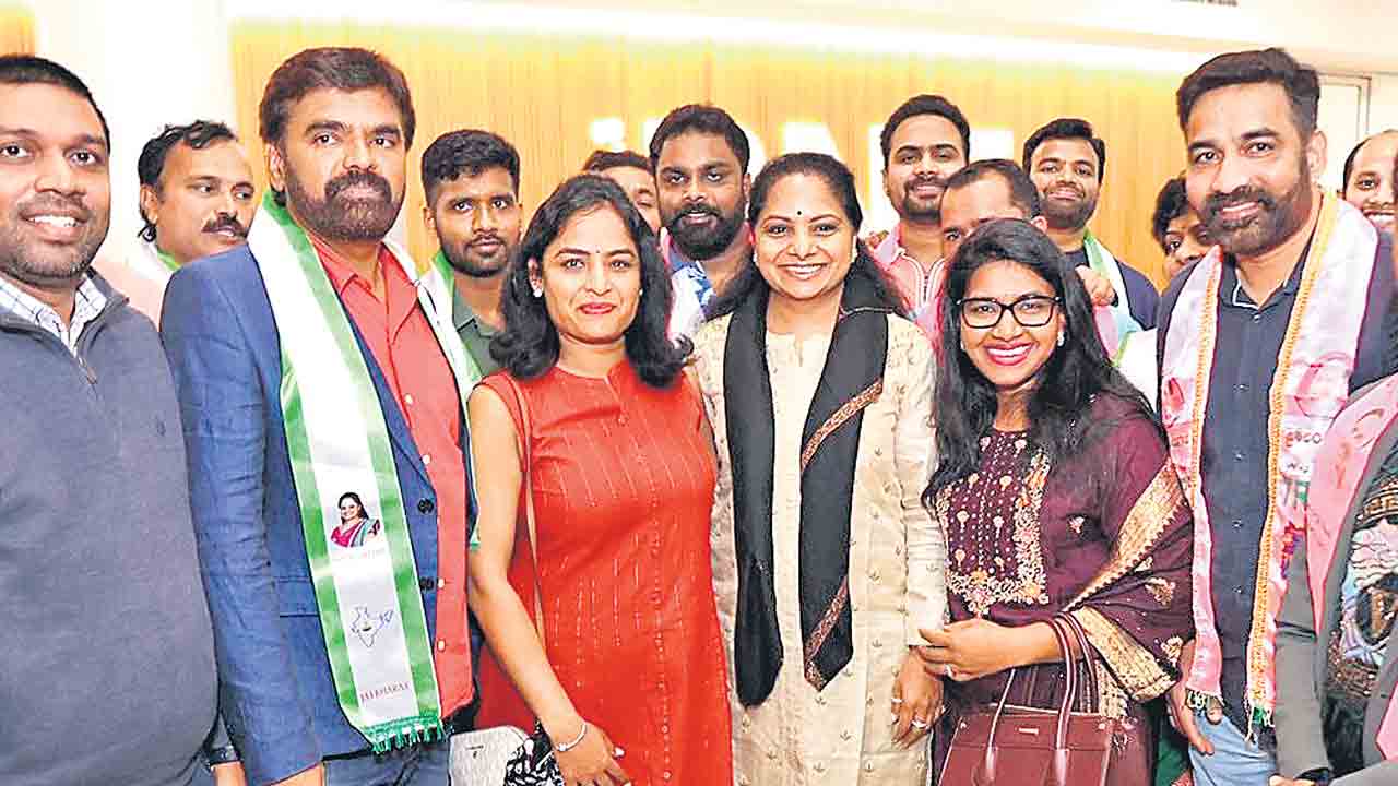 ఆస్ట్రేలియాలో ఎమ్మెల్సీ కవితకు ఘనస్వాగతం