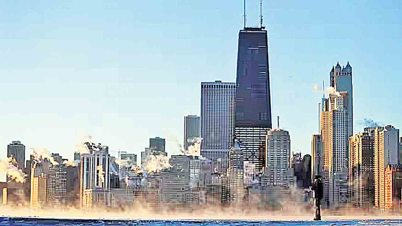 కుంగిపోతున్న షికాగో