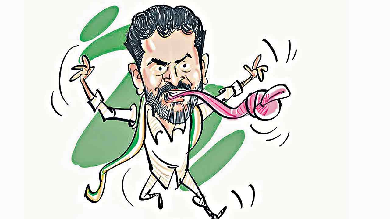 కపట కాంగ్రెస్ పై..కర్షకుల దండయాత్ర