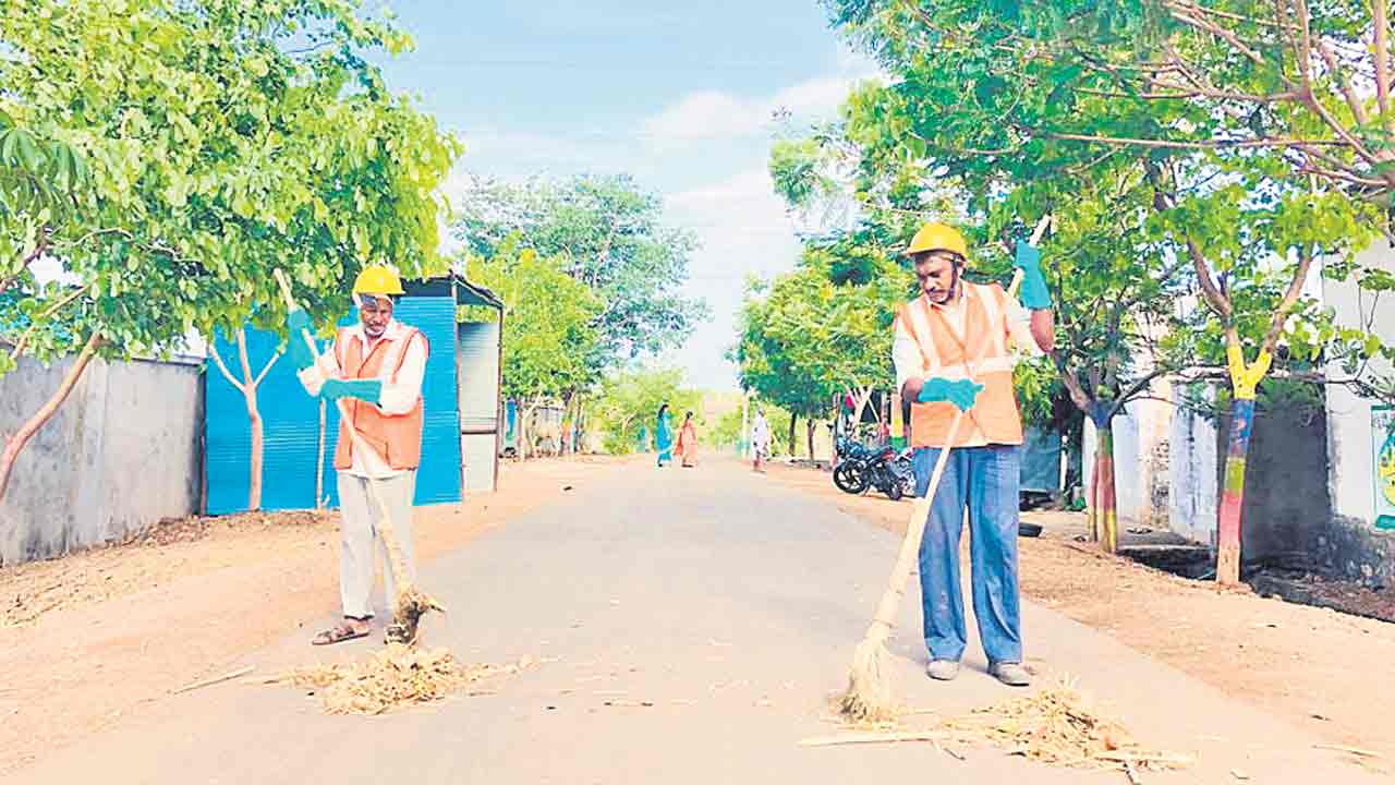 పల్లెల్లో పారిశుధ్యం