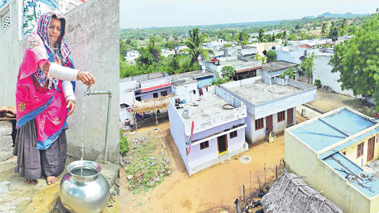 నాడు తండ్లాట నేడు ప్రగతి బాట