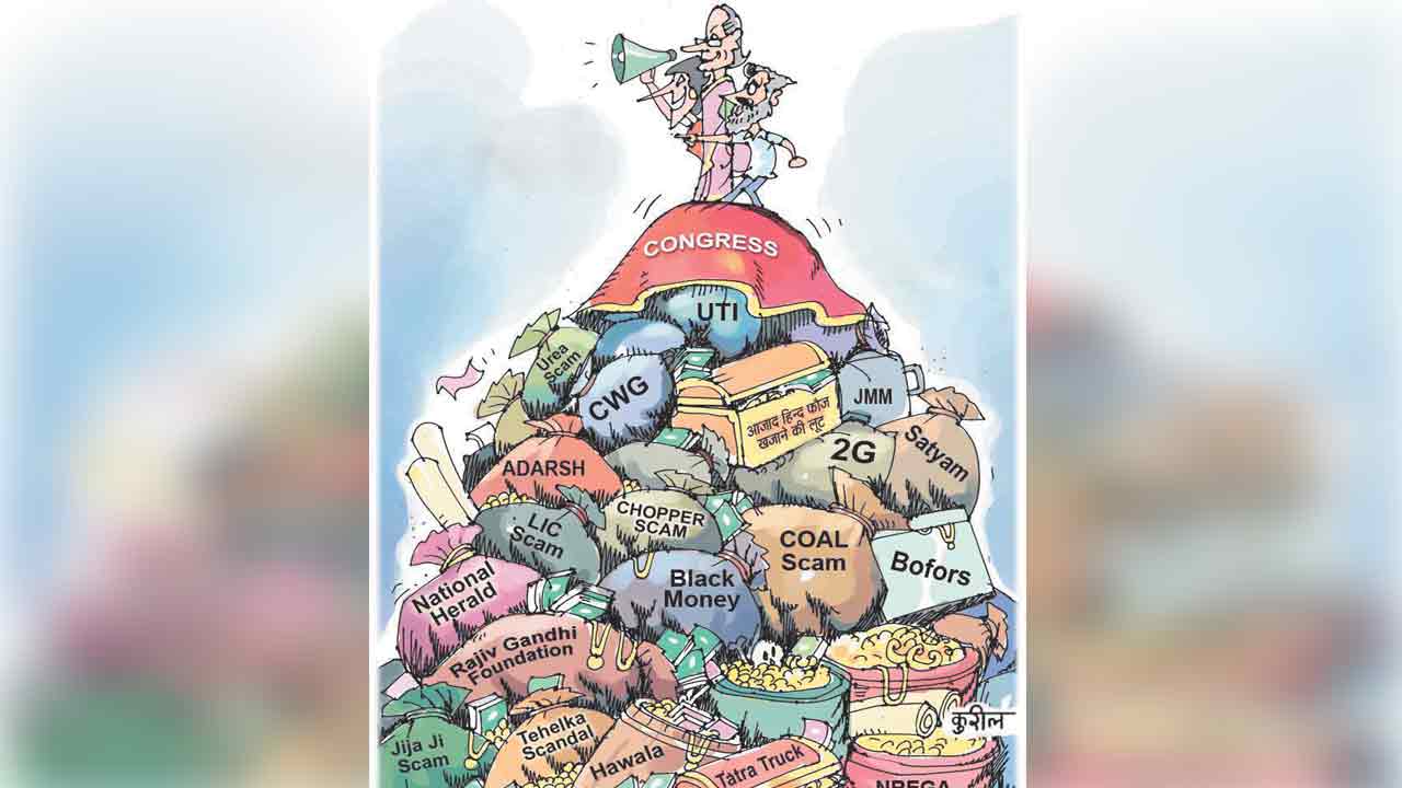 అవినీతికి కేరాఫ్‌ కాంగ్రెస్‌