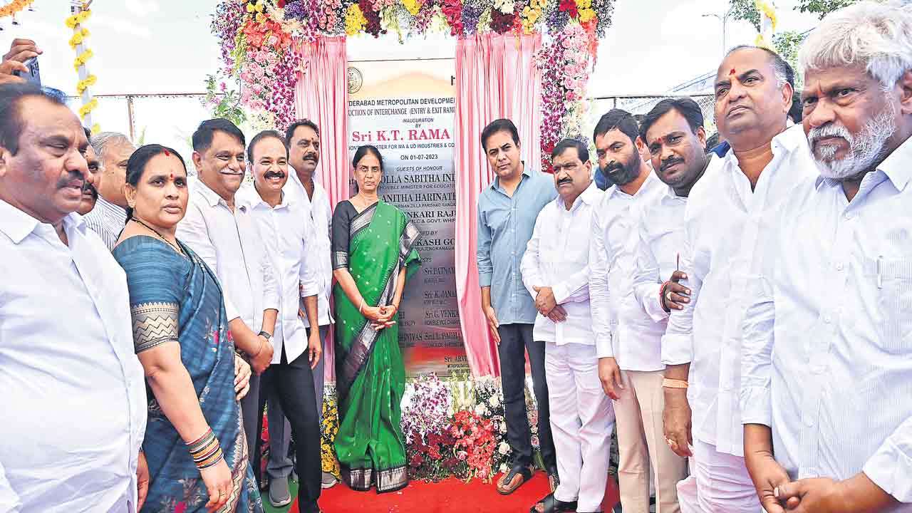 మూసీ వెంట 55 కిలోమీటర్ల ఎక్స్‌ప్రెస్‌ వే