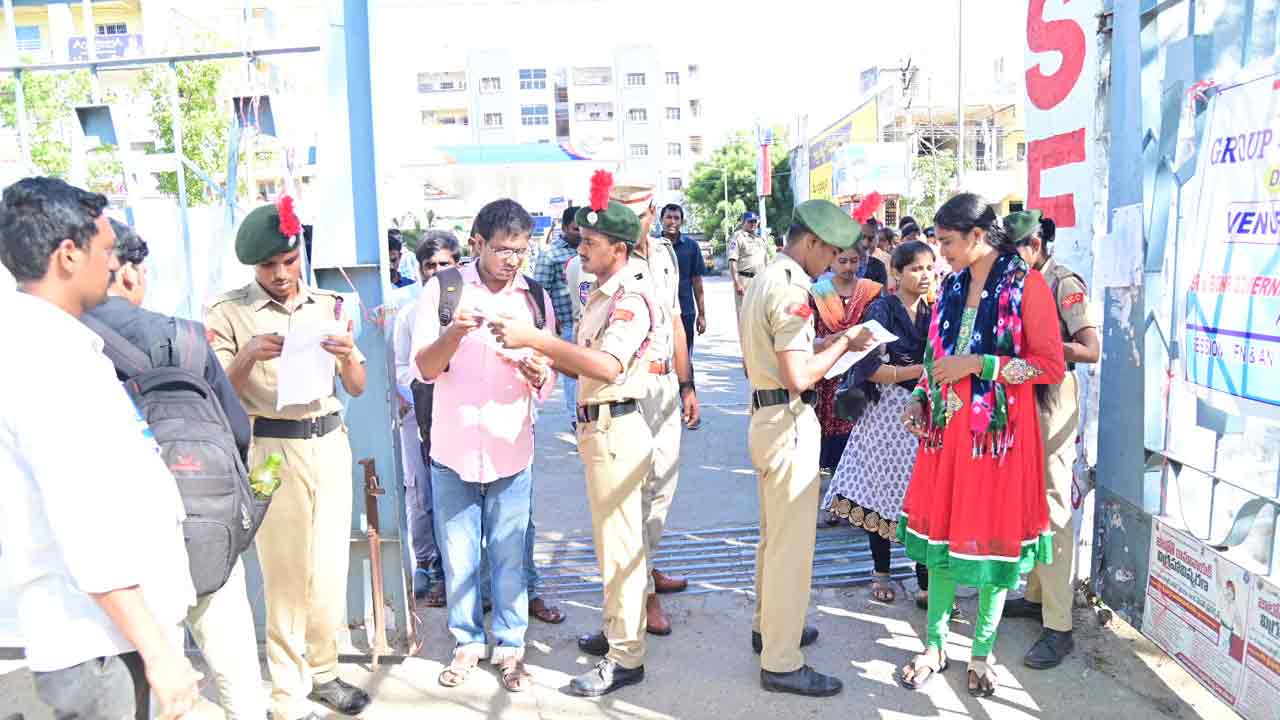 గ్రూప్‌-4 పరీక్ష ప్రశాంతం