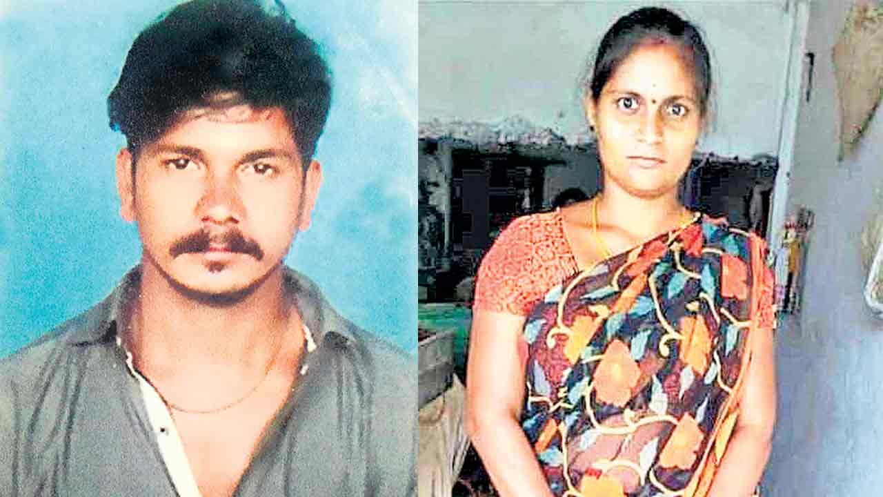 భార్య శవాన్ని తీసుకొస్తూ భర్త మృతి