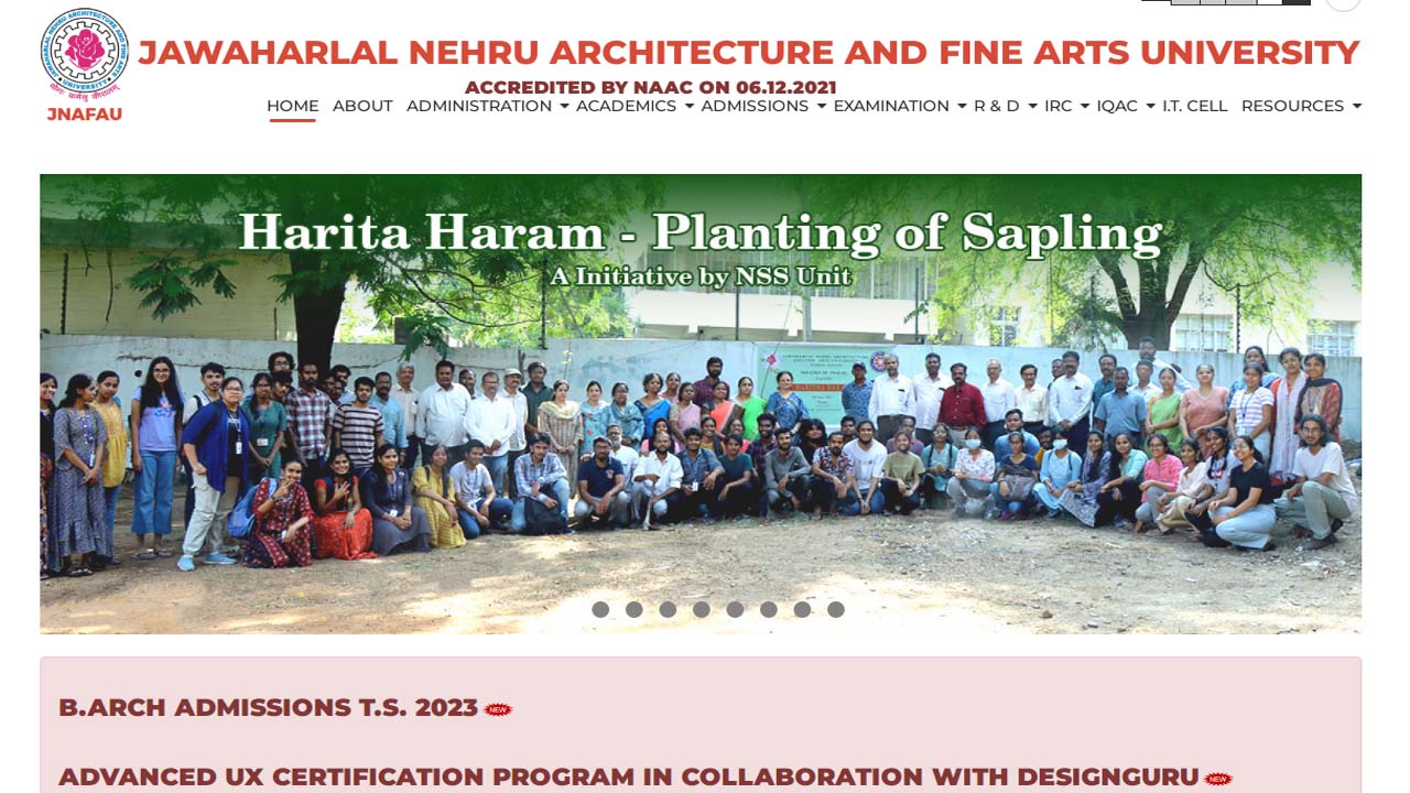 B Arch | బీ ఆర్క్‌ ప్రవేశాలకు జేఎన్‌టీయూ నోటిఫికేషన్‌..