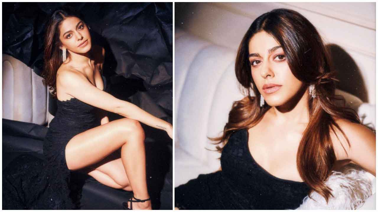 Alaya F | బ్లాక్ డ్రెస్‌లో అలయ అందచందాలు అదరహో..