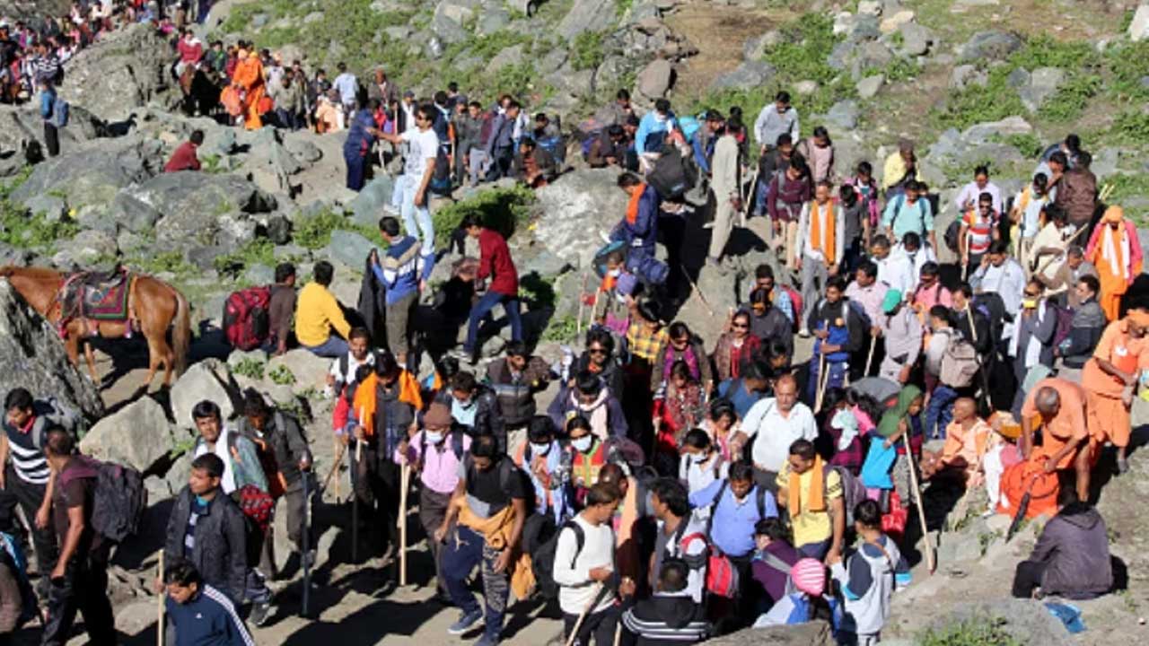 Amarnath Yatra | జమ్ముకశ్మీర్‌లో భారీ వర్షాలు.. అమరనాథ్ యాత్రకు తాత్కాలిక బ్రేక్‌