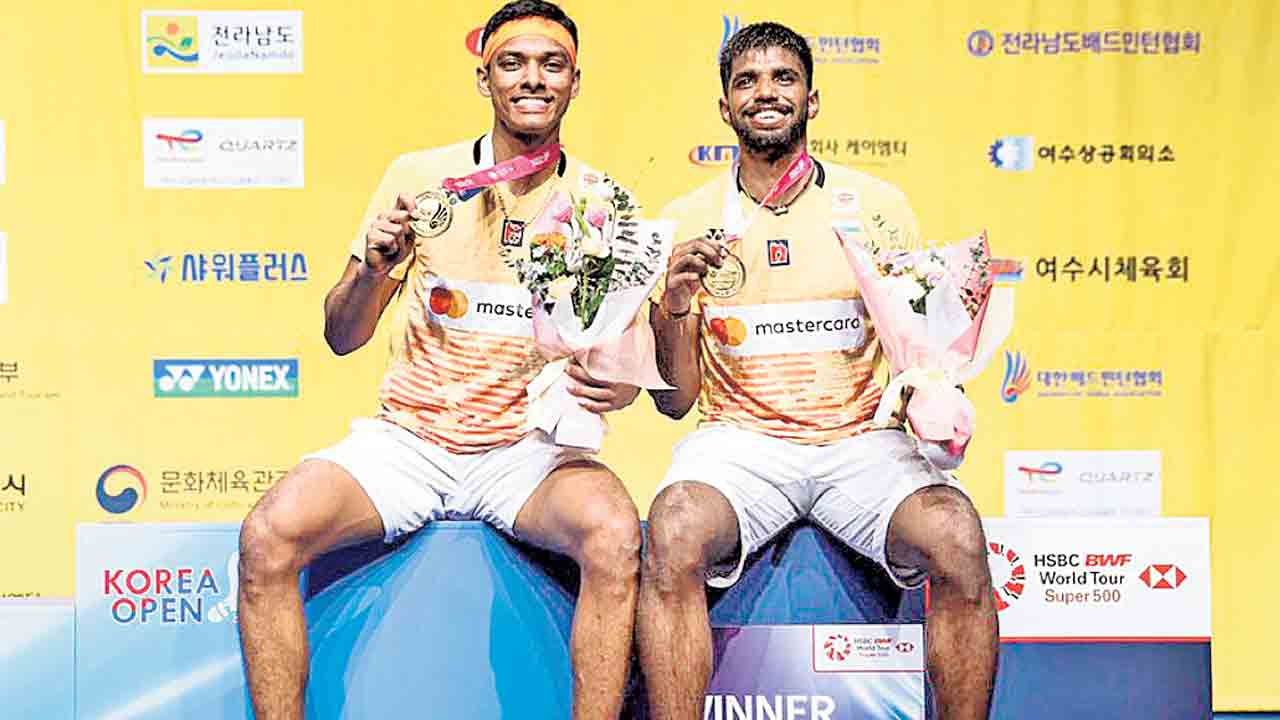 చాంప్‌ సాత్విక్‌, చిరాగ్‌ జోడీ