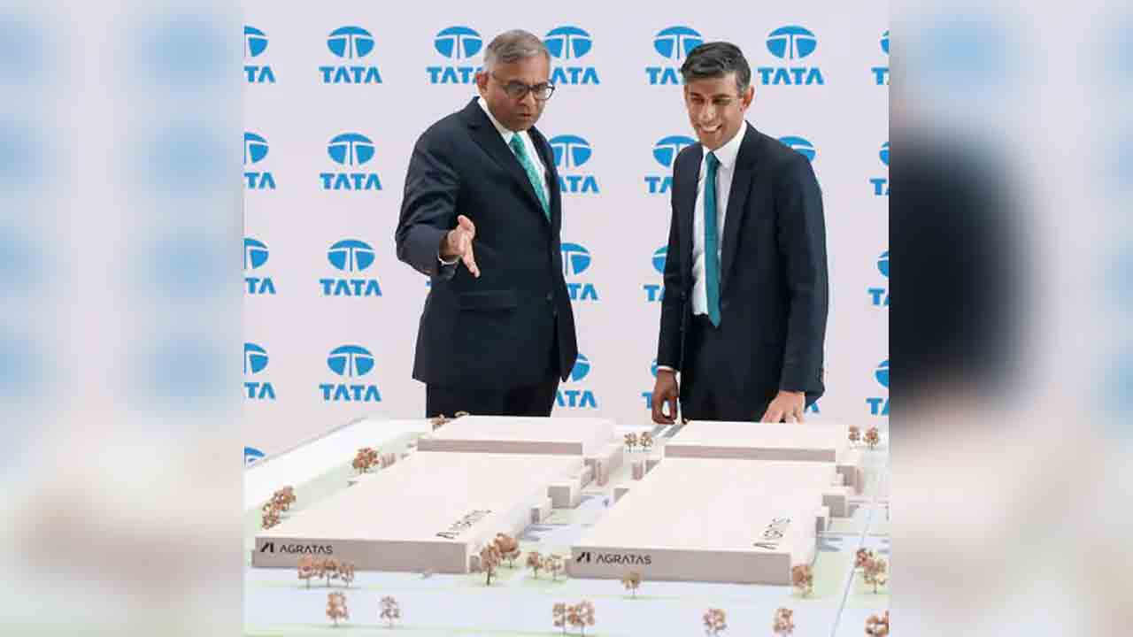 Tata Sons- Rishi Sunak | రిషి సునాక్‌తో టాటా చంద్రా భేటీ.. బ్రిటన్‌లో టాటా బ్యాటరీ సెల్స్ ఫ్యాక్టరీ.. !