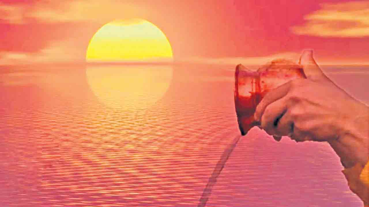 ఉదయిస్తుండగానే అర్ఘ్యం!