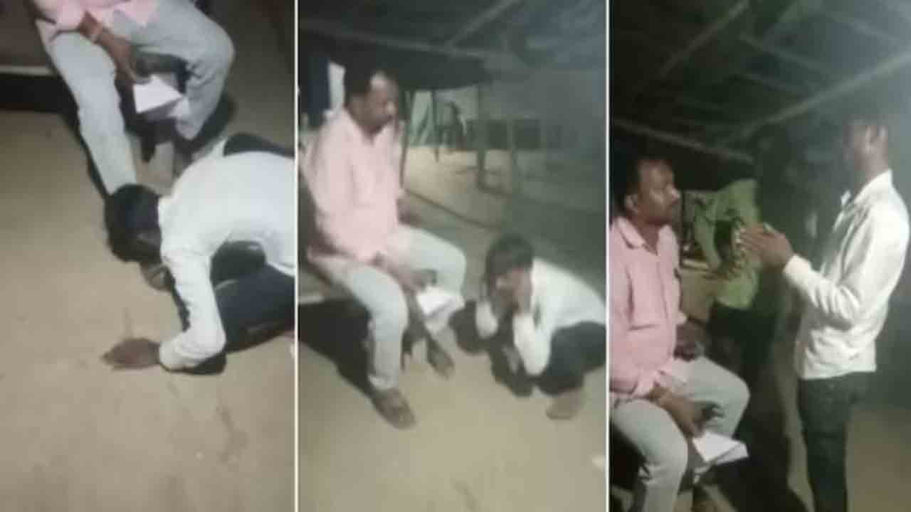 Watch: ఉత్తరప్రదేశ్‌లో దారుణం.. దళిత వ్యక్తిని కొట్టి చెప్పును నాకించిన వైనం