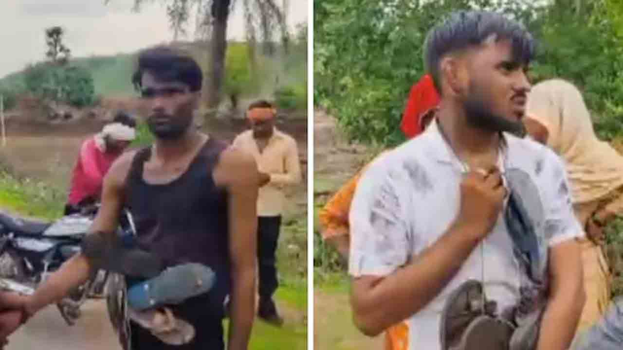 Dalit men thrashed | దళిత వ్యక్తులను కొట్టి, మెడలో చెప్పుల దండ వేసి.. బలవంతంగా మురికి తినిపించిన వైనం