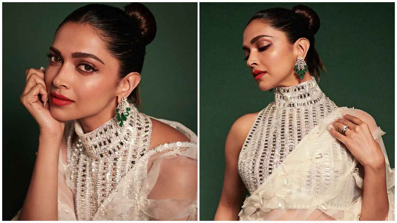 Deepika Padukone | వైట్ డ్రెస్‌లో చమ్కాయిస్తున్న దీపికా పదుకొనే..