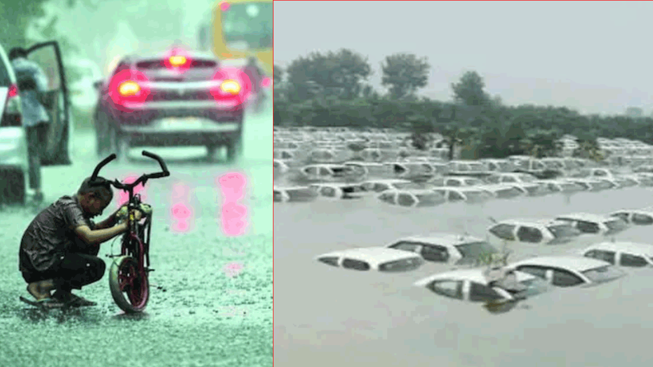 Heavy Rains | జలకాలాటలలో కార్లు.. రెండు రోజులుగా వాన నీటిలోనే వాహనాలు