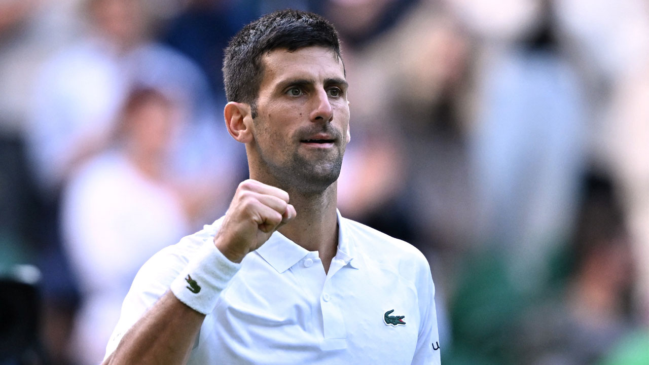 Djokovic | జకోవిచ్ 350వ గ్రాండ్‌స్లామ్‌ విక్టరీ..! వింబుల్డన్‌లో జోర్డాన్‌ థాంప్సన్‌పై వరుస సెట్లలో విజయం..!