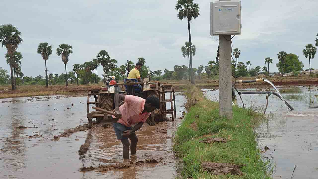 అన్నదాతల ఇంట సాయం సంతోషం