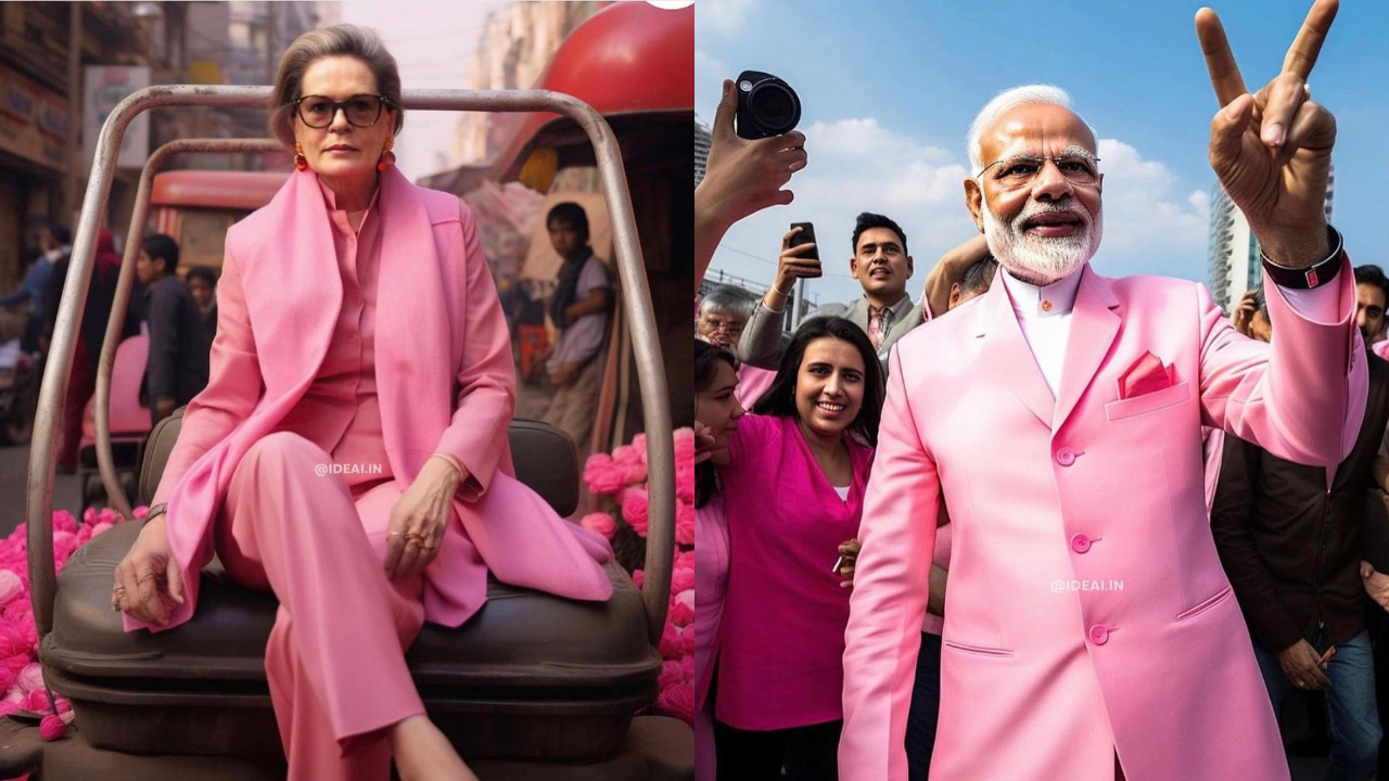 Barbie Trend | ఏఐ అద్భుతం.. బార్బీ ట్రెండ్‌లో మోడీ, సోనియా గాంధీ.. ఫొటోలు వైర‌ల్