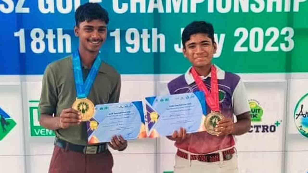 మెరిసిన గురుకుల గోల్ఫర్లు