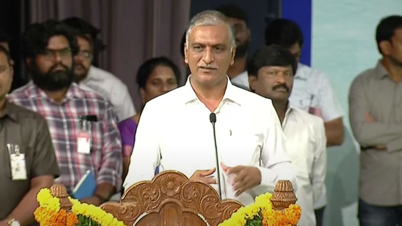 Minister Harish Rao | దేశంలో అత్యధికంగా వేతనం తీసుకుంటున్న ఆశావర్కర్లు తెలంగాణలోనే: మంత్రి హరీశ్‌ రావు