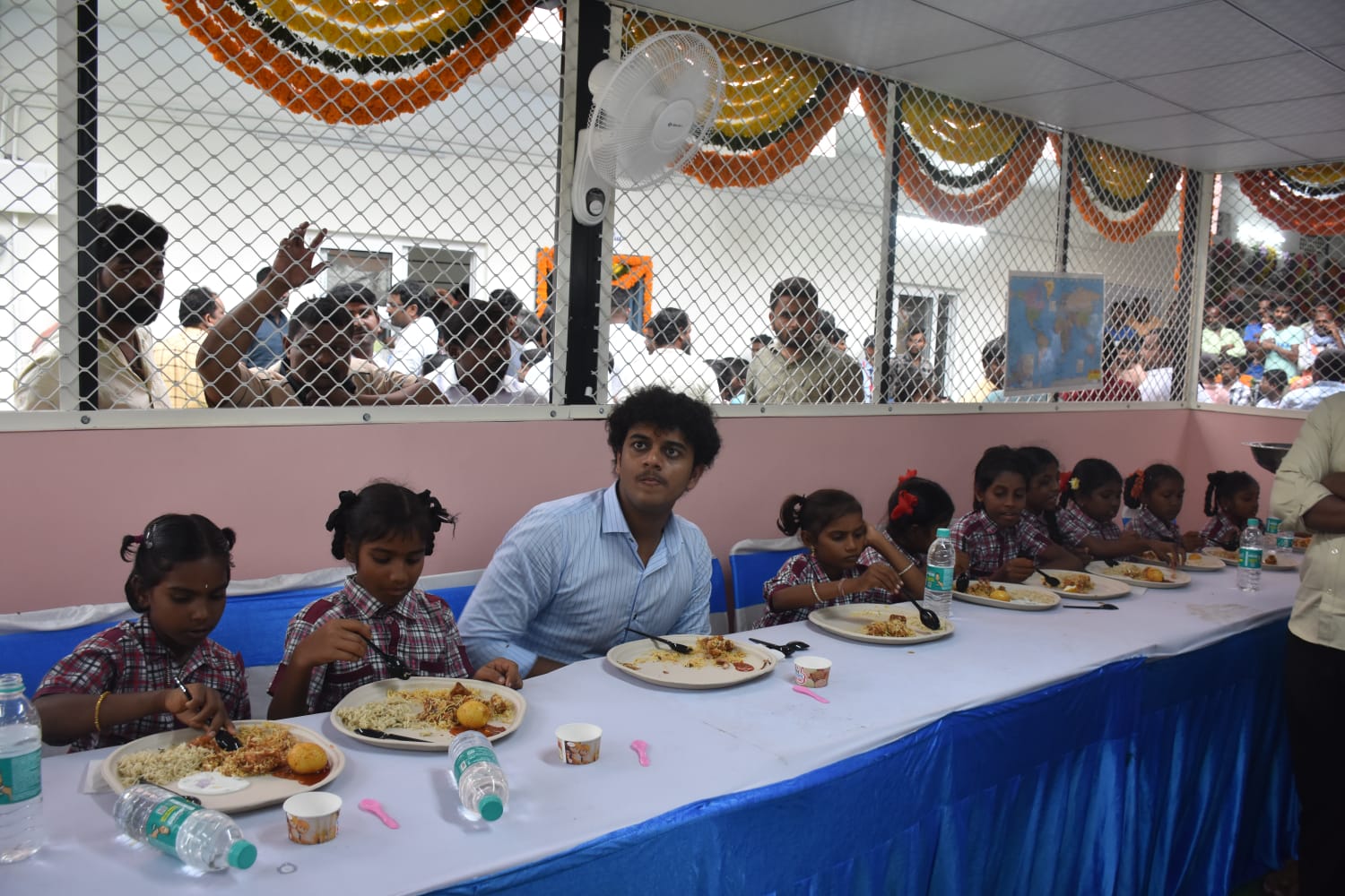 Himanshu Rao Kalvakuntla  Develops Govt School With Rs 1 Crore And Opening Today On His Birthday (1)