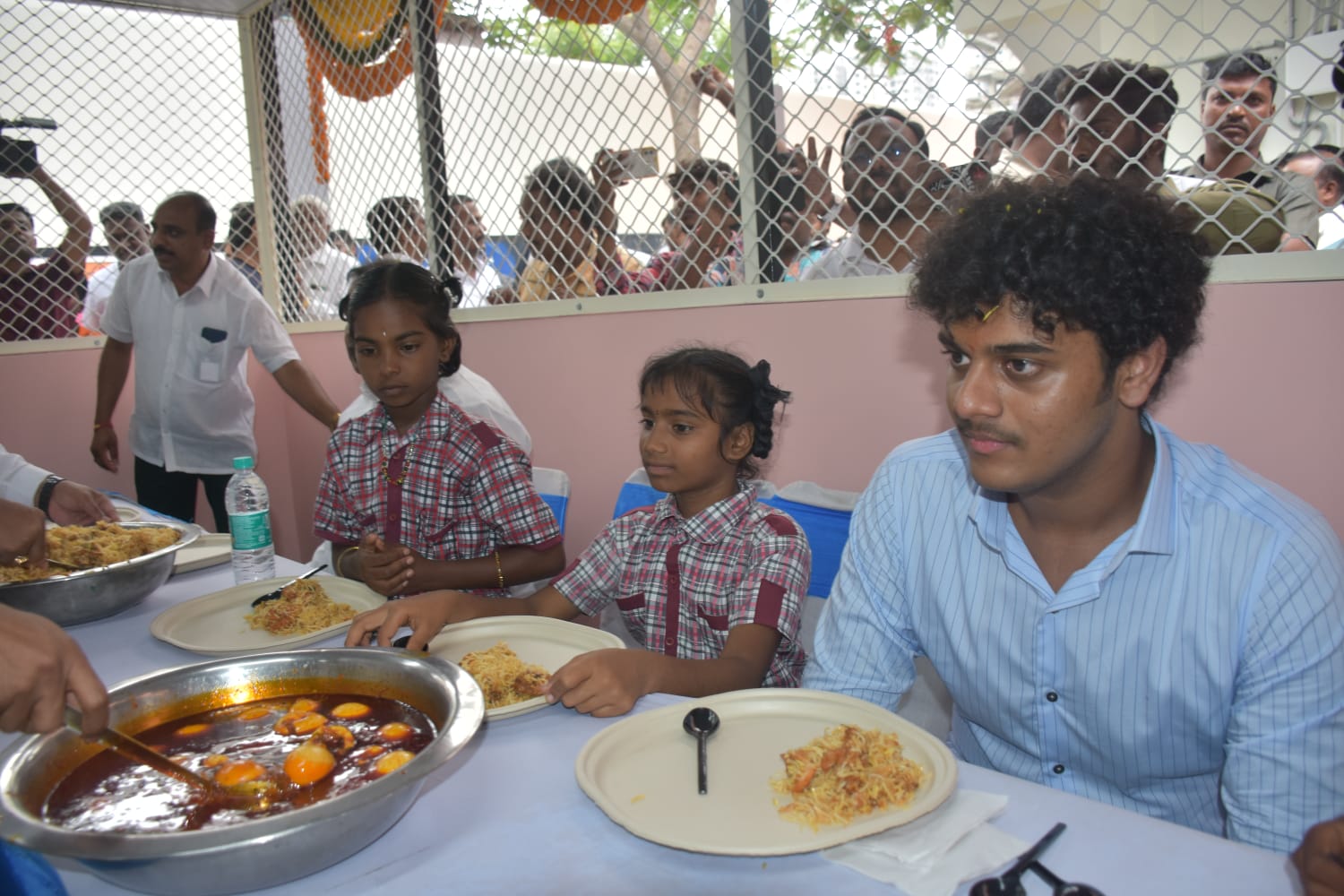 Himanshu Rao Kalvakuntla  Develops Govt School With Rs 1 Crore And Opening Today On His Birthday (2)