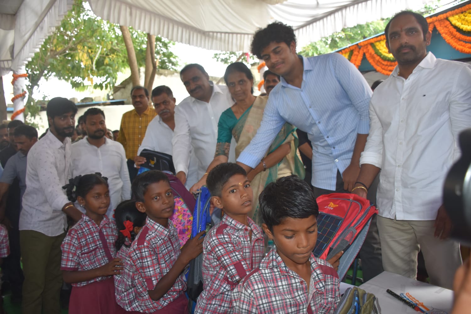 Himanshu Rao Kalvakuntla  Develops Govt School With Rs 1 Crore And Opening Today On His Birthday (6)
