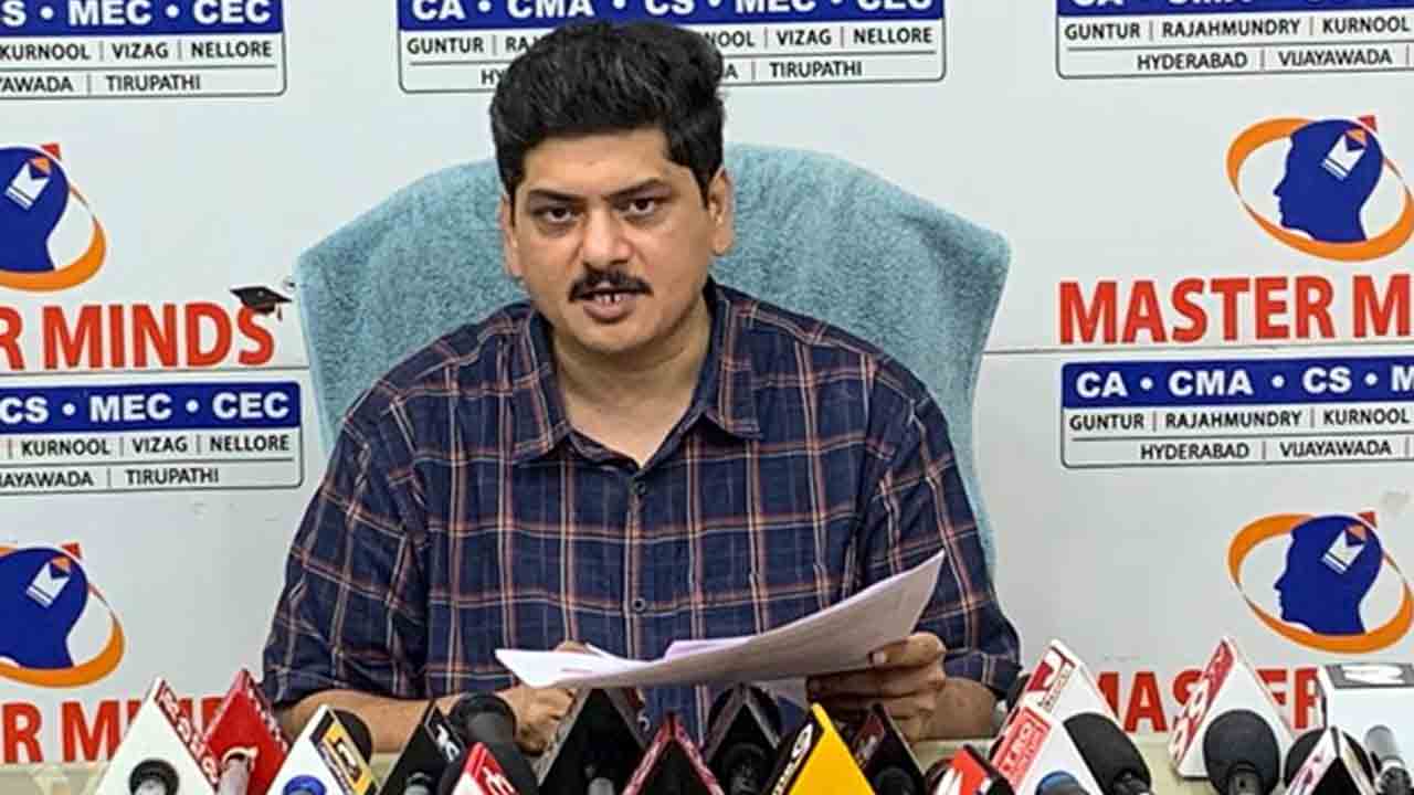 సీఏ ఫలితాల్లో మాస్టర్‌ మైండ్స్‌కు ర్యాంకులు