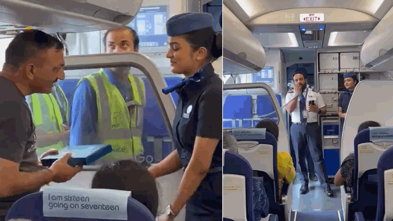 IndiGo | యుద్ధ వీరుడికి ఇండిగో అపూర్వ సత్కారం.. వీడియో వైరల్