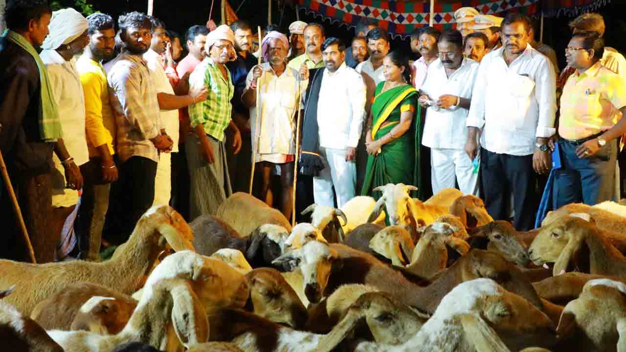 TS Minister Jagadish Reddy | గొర్రెల పంపిణీ పథకంతో యాదవుల ఆర్థిక పరిపుష్టి .. మంత్రి జగదీష్‌ రెడ్డి