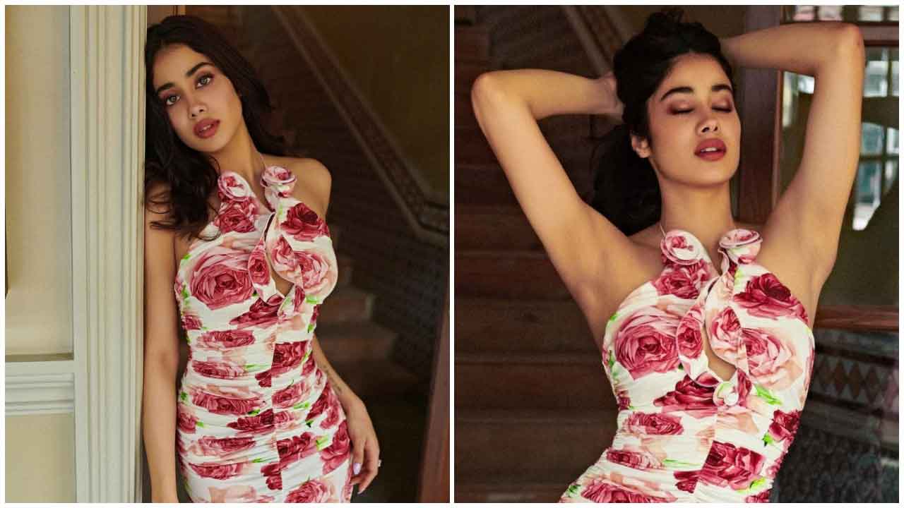 Janhvi Kapoor | గులాబీ పువ్వులా పరిమళిస్తున్న జాన్వీకపూర్‌..