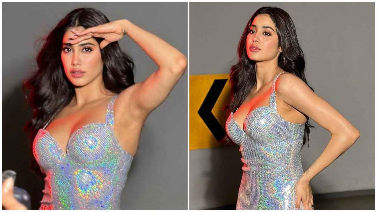 Janhvi Kapoor | మెరిసే టైట్‌ఫిట్‌ డ్రెస్‌లో జాన్వీకపూర్‌ మెరుపులు..
