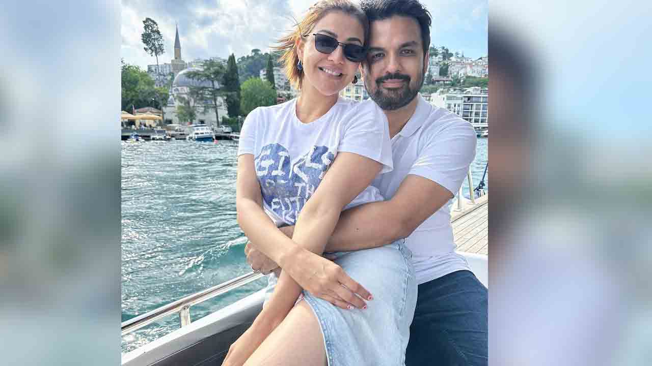 Kajal Aggarwal | కాజల్ అగర్వాల్-గౌతమ్‌ కిచ్లూ బోటు షికారు.. ఇంతకీ ఎక్కడికెళ్లారో..?